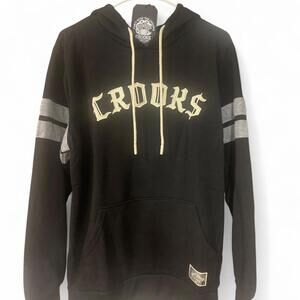 Crooks & Castles Black Hoodie - Medium